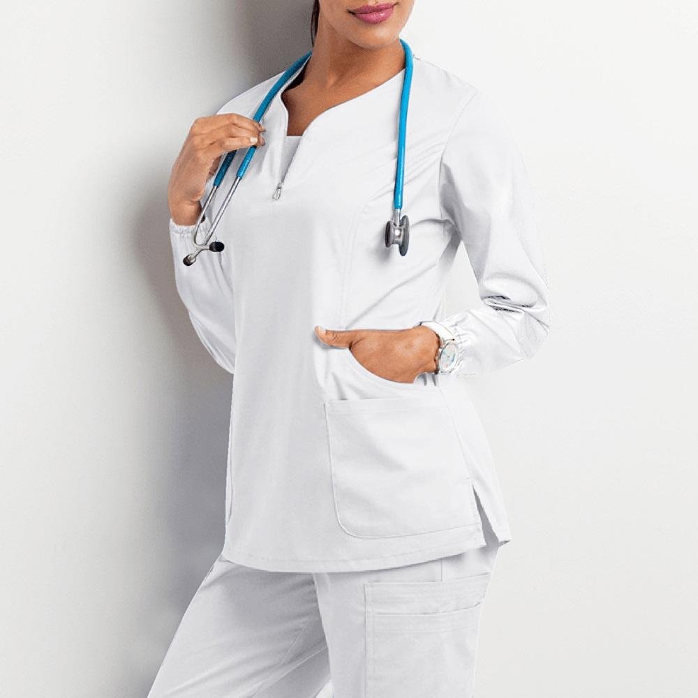Comfortable Female Hospital Medical Scrub